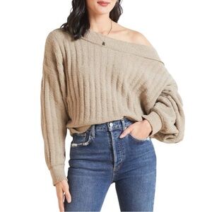 FREE PEOPLE x EVEREVE Cabin Fever Chenille Pullover Sweater